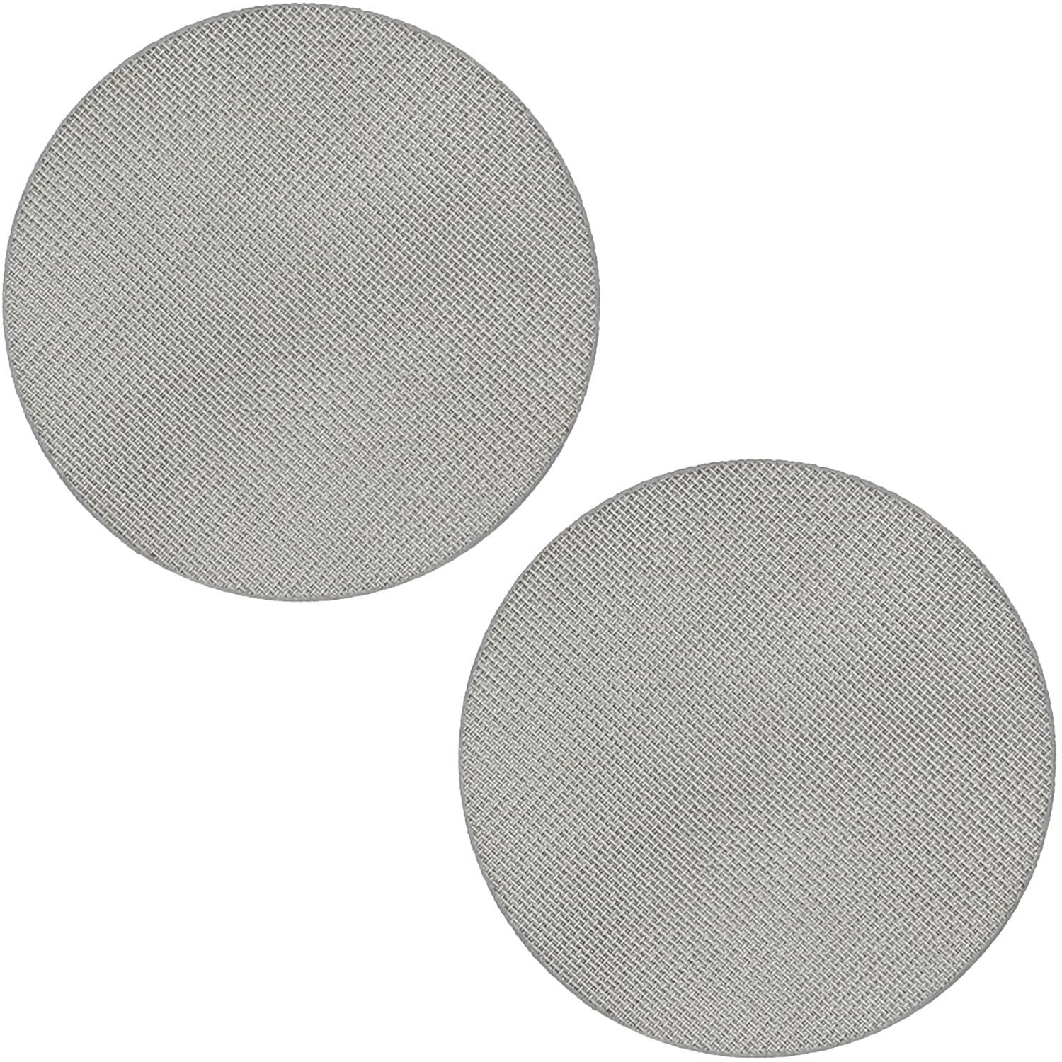 2 Pack 53.3mm Coffee Portafilter Puck Screen,Reusable 1.7mm Thickness Coffee Filter Mesh Plate fo... | Amazon (US)