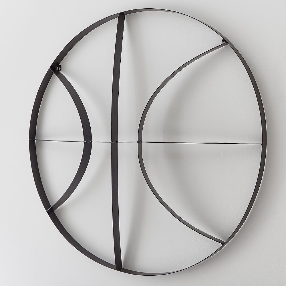 Metal Basketball Wall Art | Pottery Barn Teen
