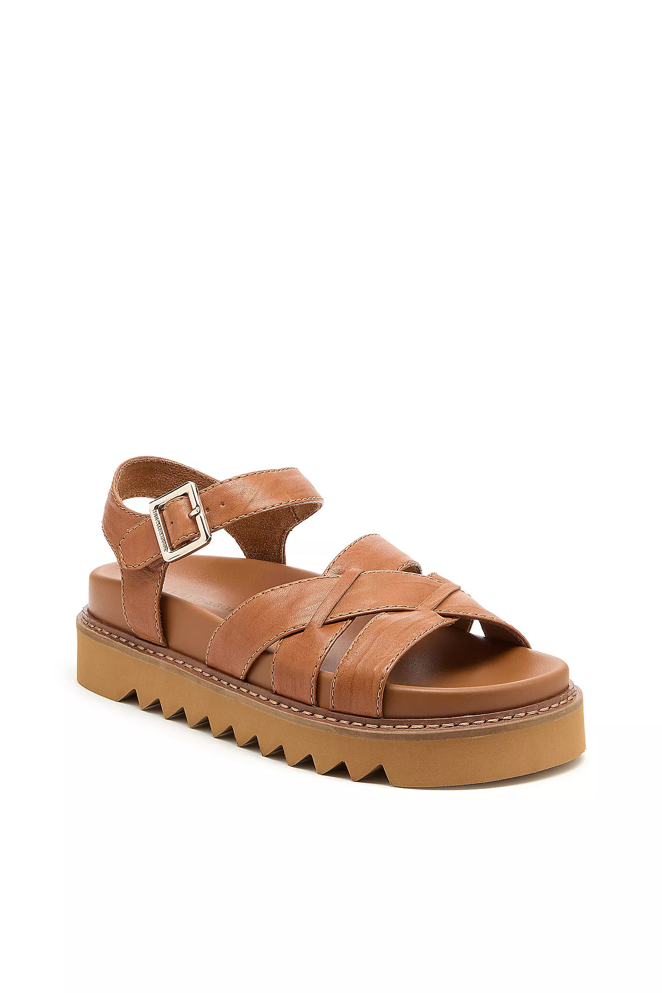 Kelsi Dagger Brooklyn Kova Cross-Strap Sandals | Anthropologie (US)