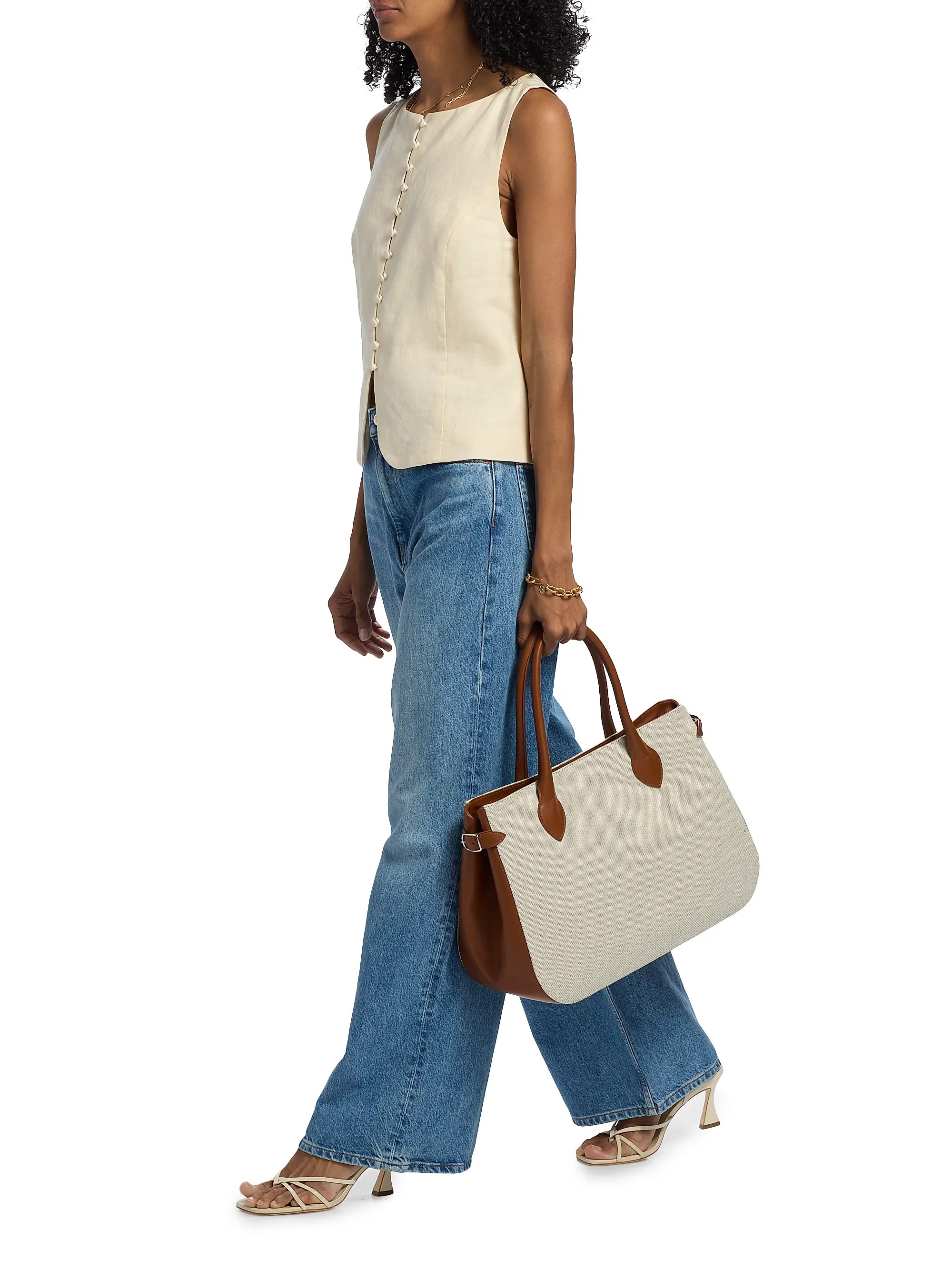 Addison Linen Vest Top | Saks Fifth Avenue