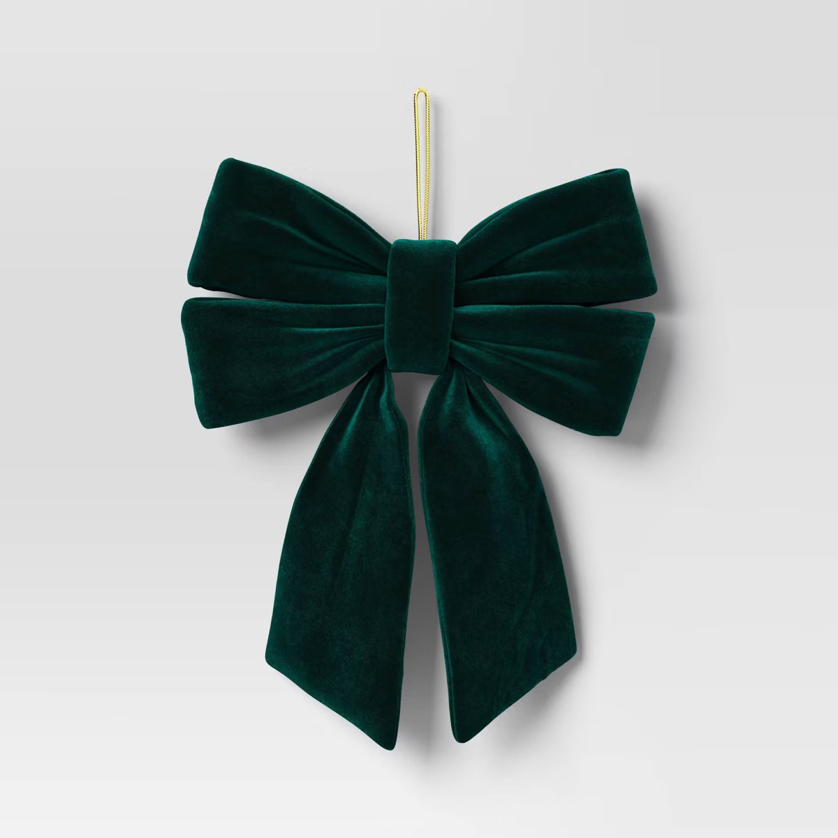 Christmas Small Velvet Bow Dark Green - Wondershop™ | Target