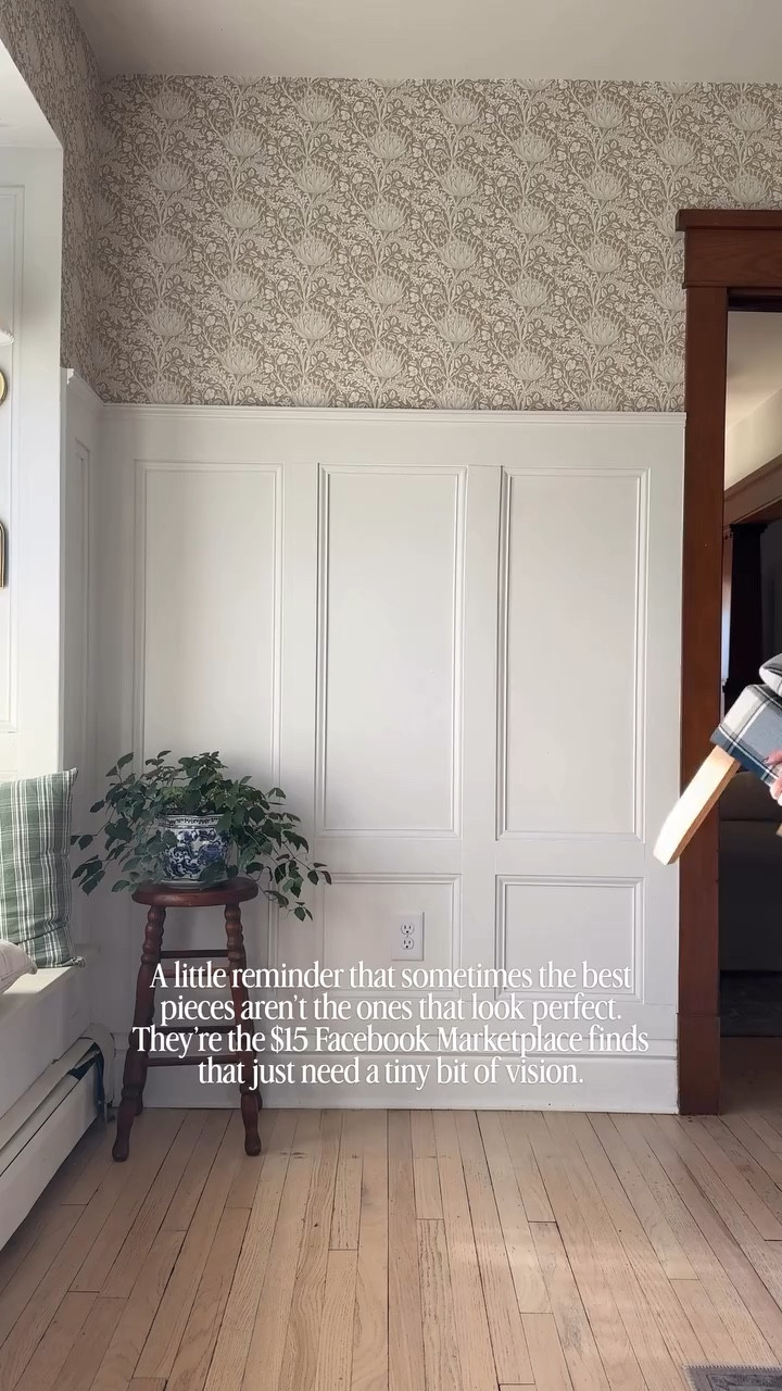 Some of my favorite pieces in our home are the ones that almost got left behind.

I found these ottomans on Facebook Marketplace for $15, but I could not get past the original legs. They felt too heavy and just weren’t the look I wanted. So I swapped them out, and suddenly they became one of my favorite pieces in the room.

A good Facebook Marketplace find is rarely about what it is. It’s about what it could be.

If you’ve ever passed up something because it wasn’t “perfect,” consider this your reminder to look twice. A tiny change can make something feel completely different.

Follow along for more old-home finds, cozy corners, and easy ways to make a home feel collected and personal.

-

#FacebookMarketplaceFind #ThriftedHome #CollectedHomeStyle #VintageInspiredDecor CozyHomeIdeas