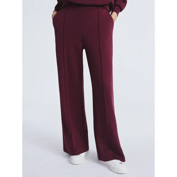 Scoop Women’s and Women’s Plus New Scubaknit Seamed Sweatpants, Regular and Short Lengths, Si... | Walmart (US)