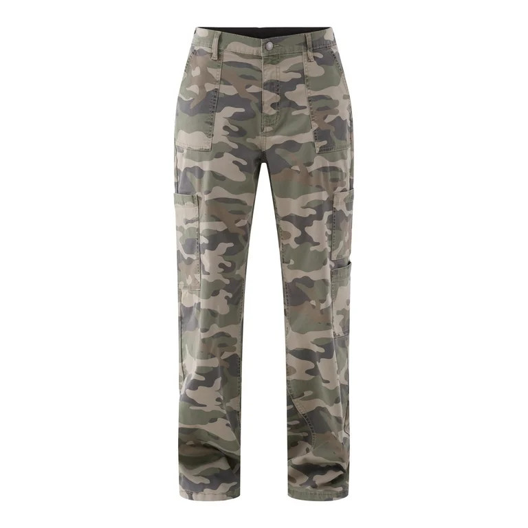No Boundaries Wide Leg Cargo Pants, Women's | Walmart (US)