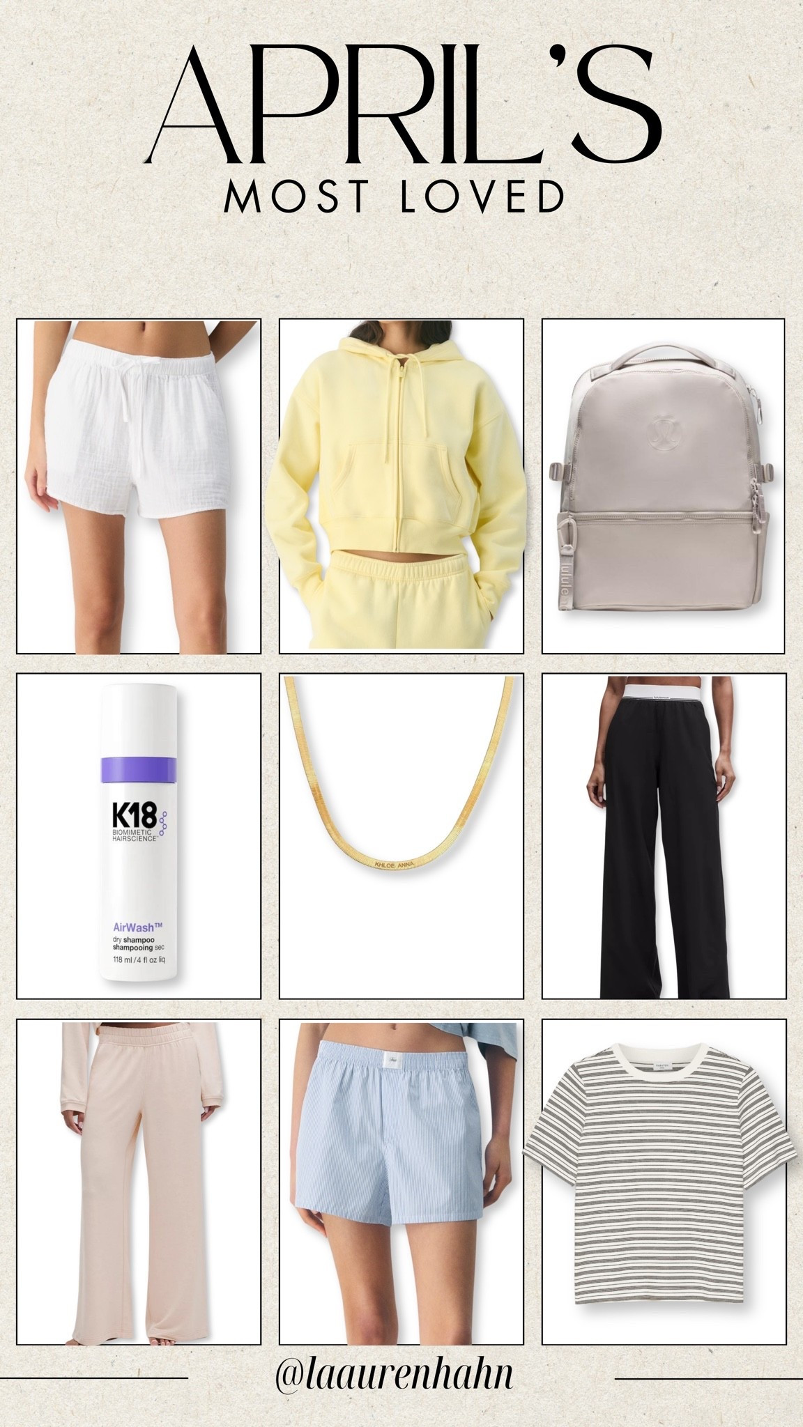 April’s most loved/best sellers!