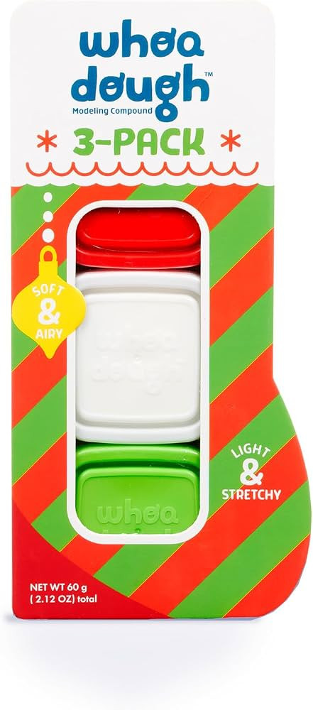 Chuckle & Roar - Whoa Dough Holiday Stocking - Arts and Crafts - Fun for Toddlers - Safe and alle... | Amazon (US)