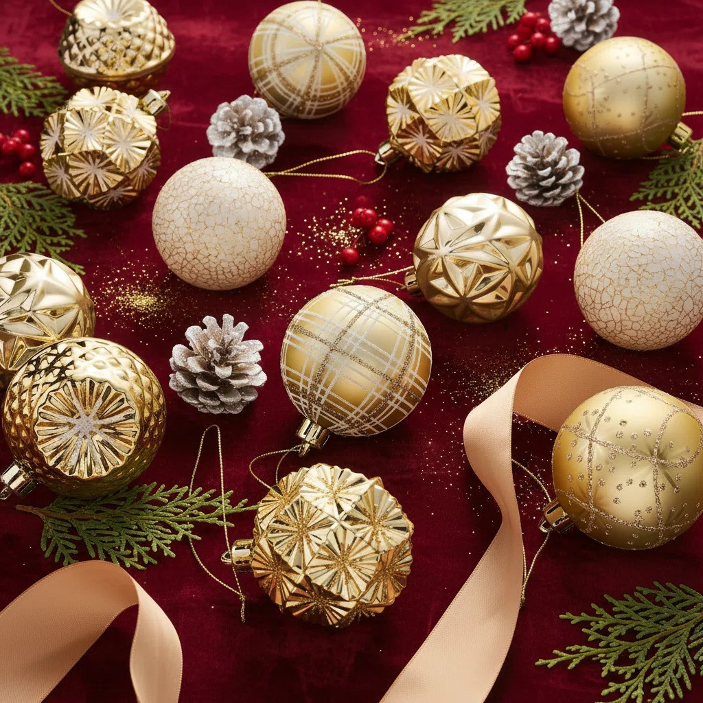 Luxury Christmas Tree Decorations & Shatterproof Ornaments For Home, Parties, & Gifts - 16Ct Whit... | Wayfair North America