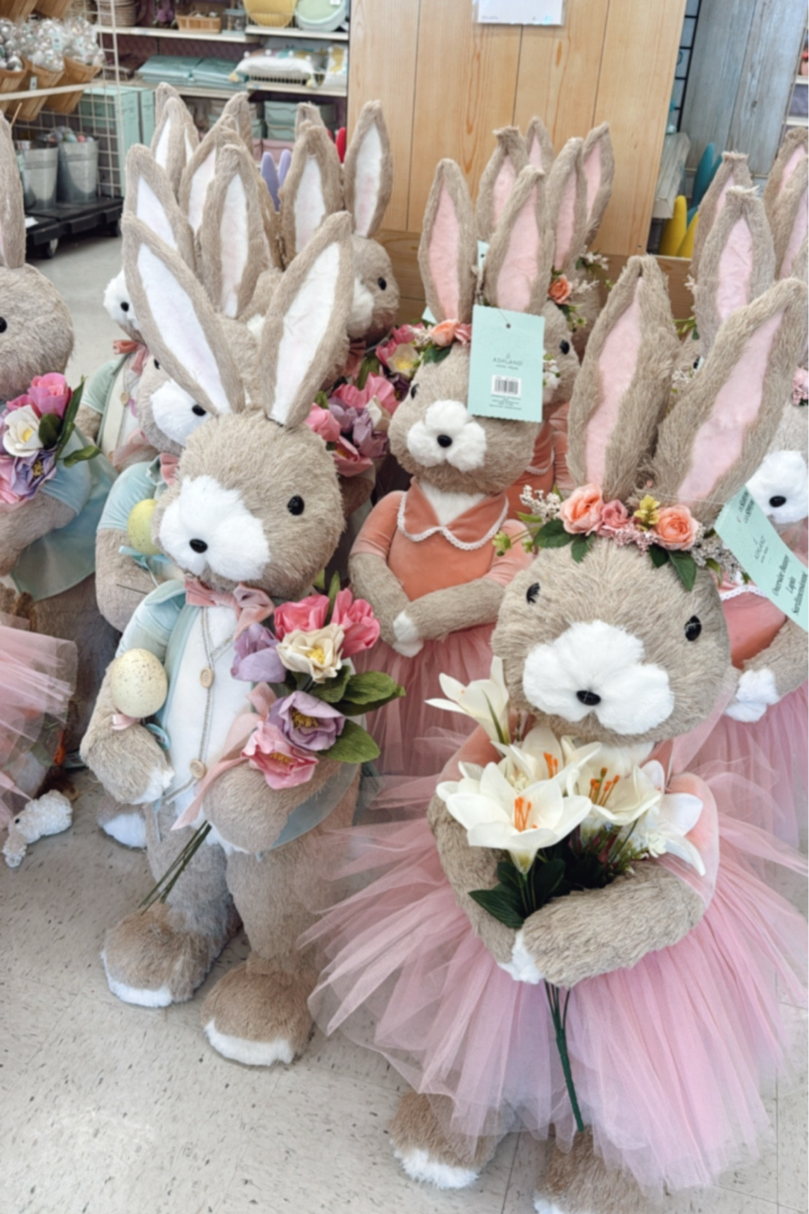 Easter bunnies from Michael’s 
