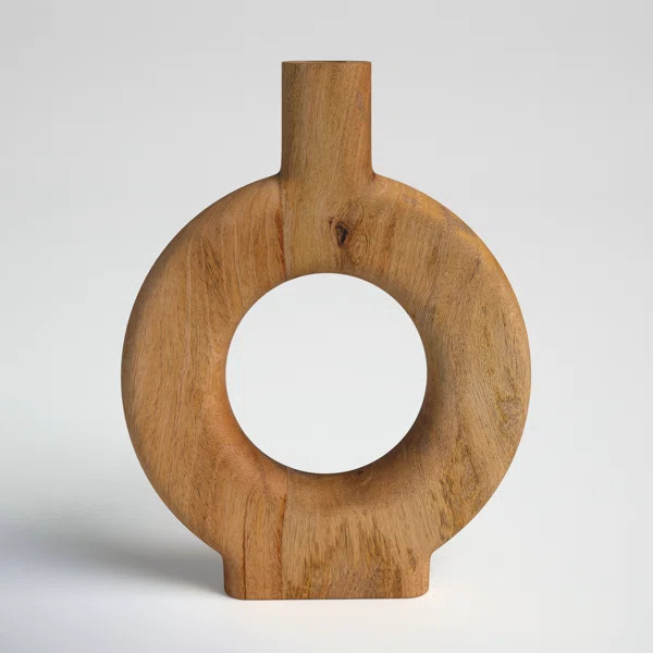 Handmade Wood Table Vase | Wayfair North America