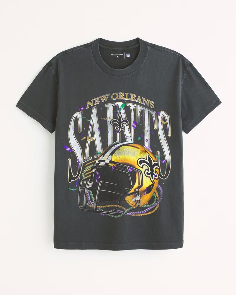 New Orleans Saints Graphic Tee | Abercrombie & Fitch (US)