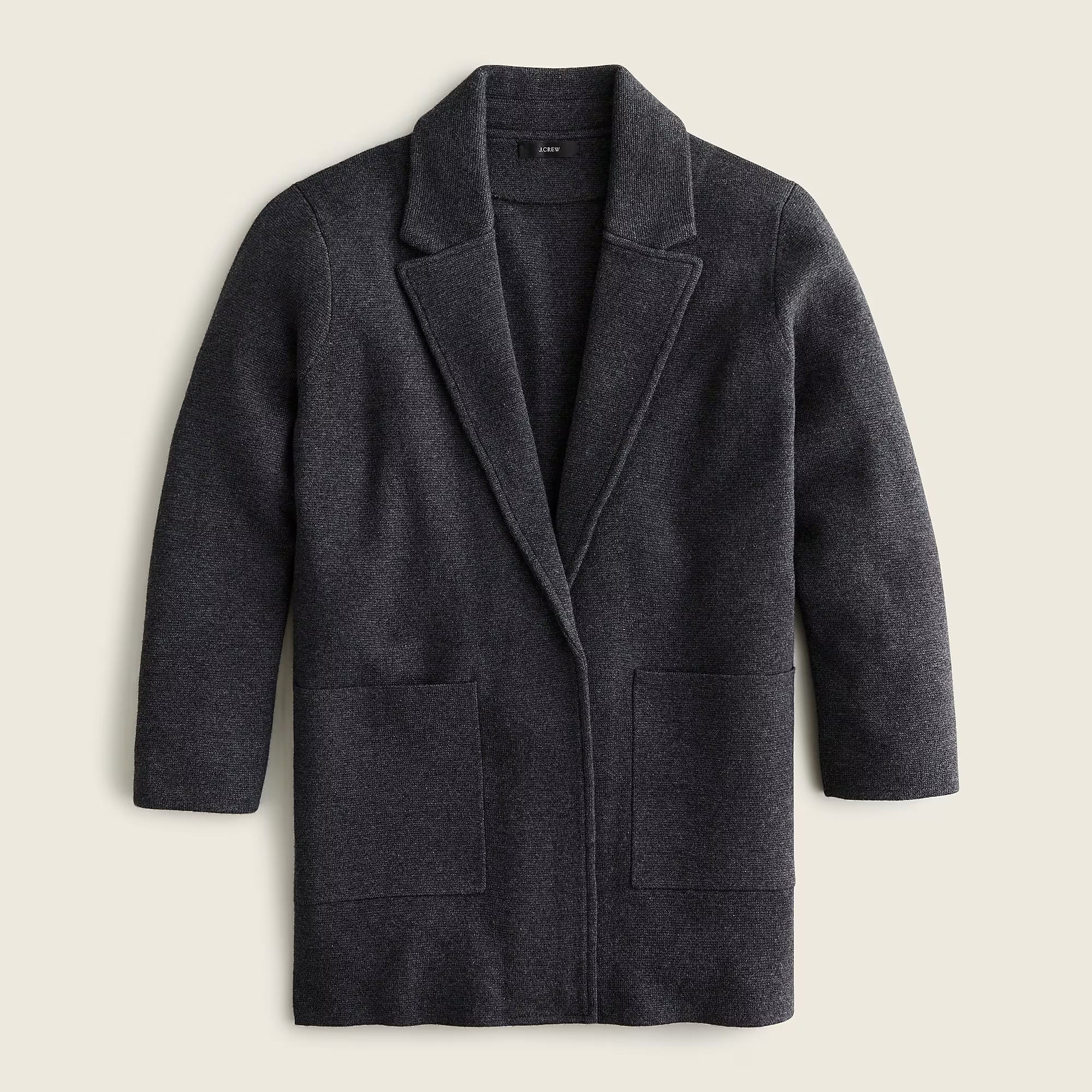 Sophie open-front sweater-blazer | J. Crew US