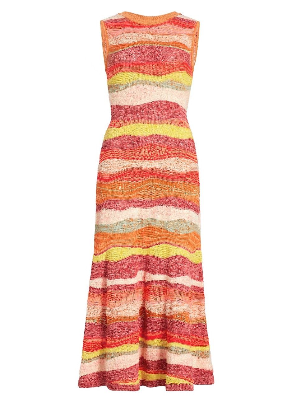 Gaia Wave Knit Midi-Dress | Saks Fifth Avenue