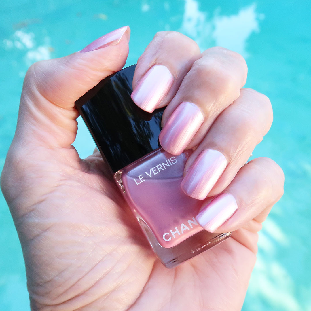 Love this new pink nail polish for summer. It's the perfect summer nail polish for everyday.  

 #LTKOver40 #LTKBeauty #LTKWorkwear