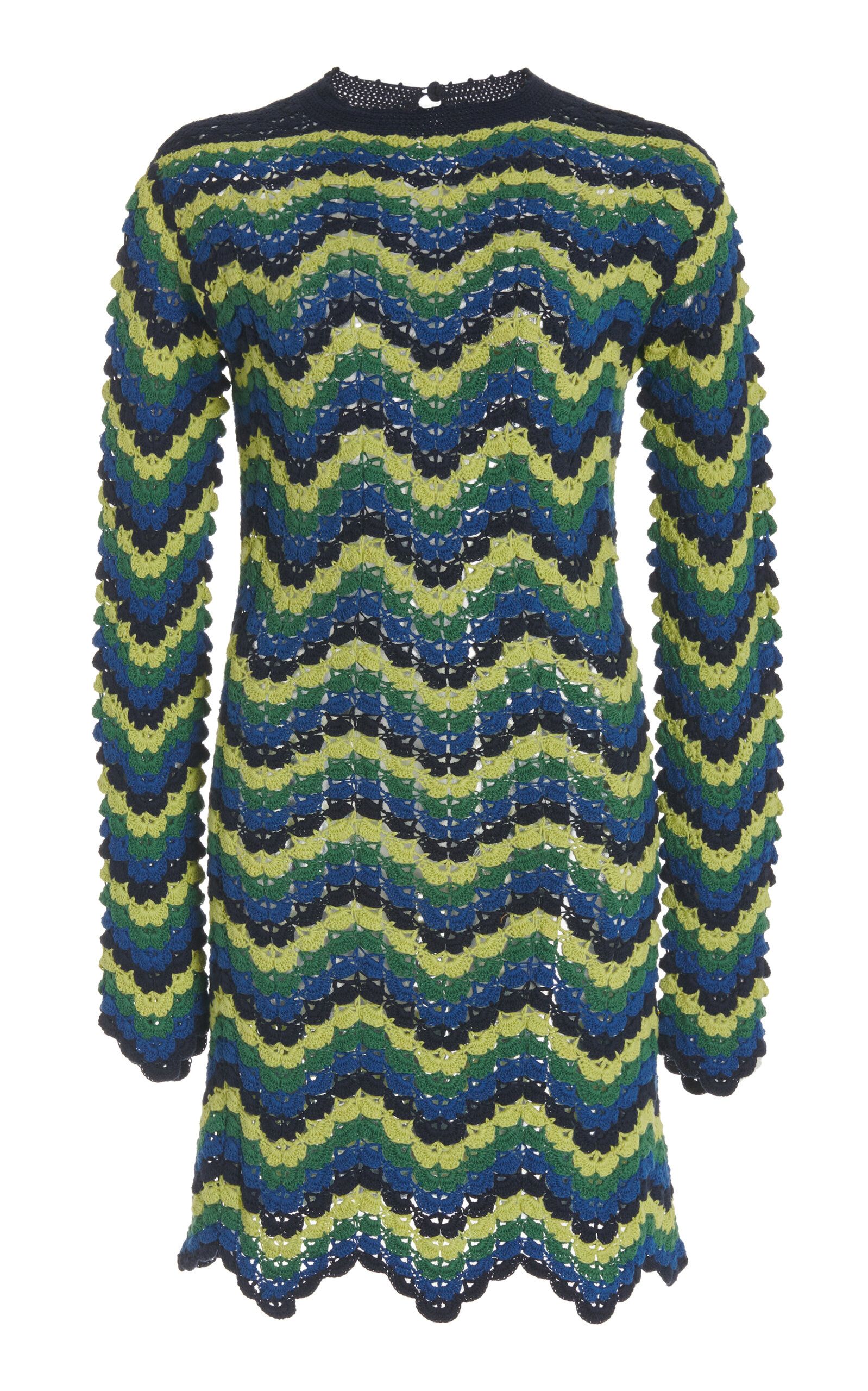 Victoria Crocheted Cotton Mini Dress | Moda Operandi (Global)