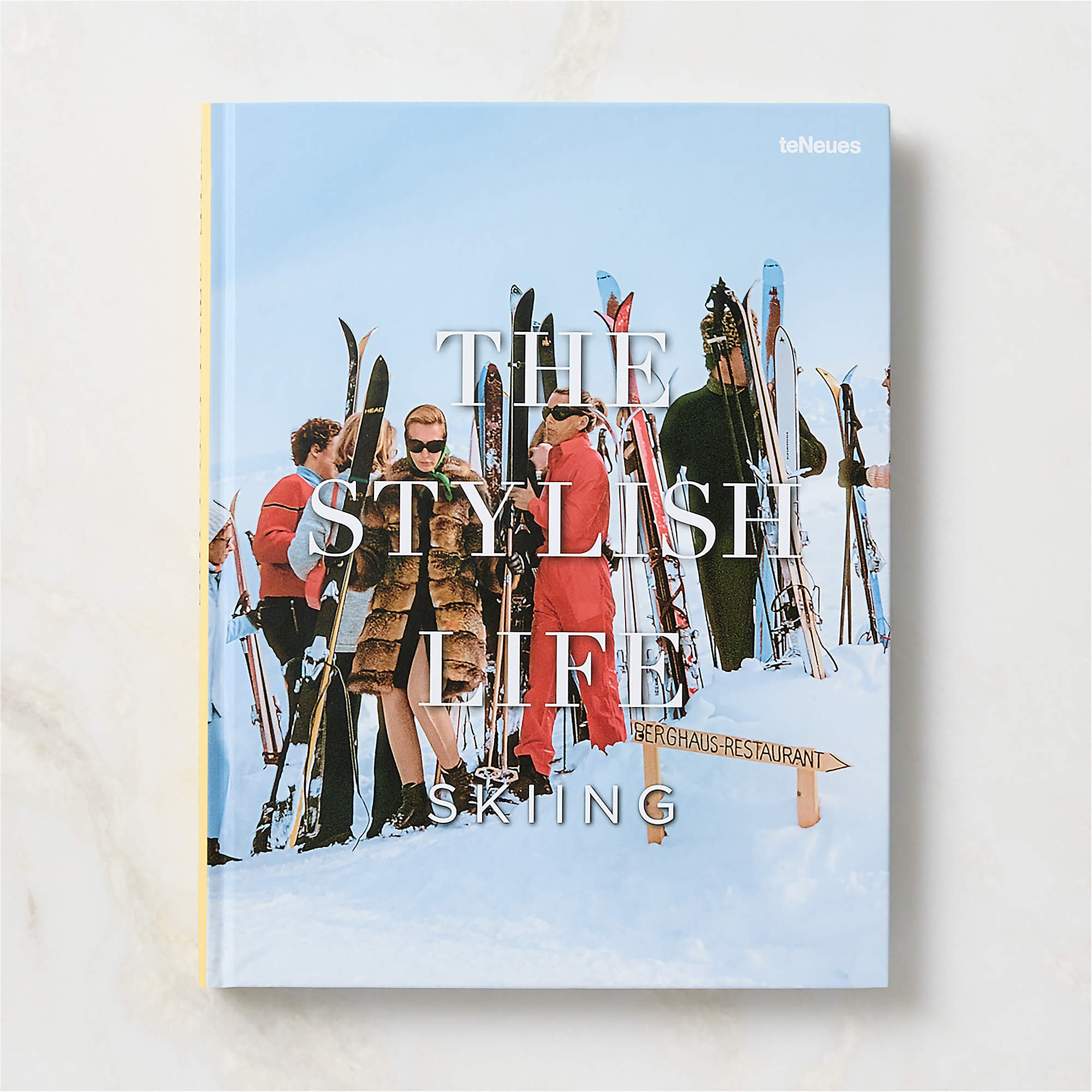 'The Stylish Life: Skiing' Coffee Table Book | CB2 | CB2