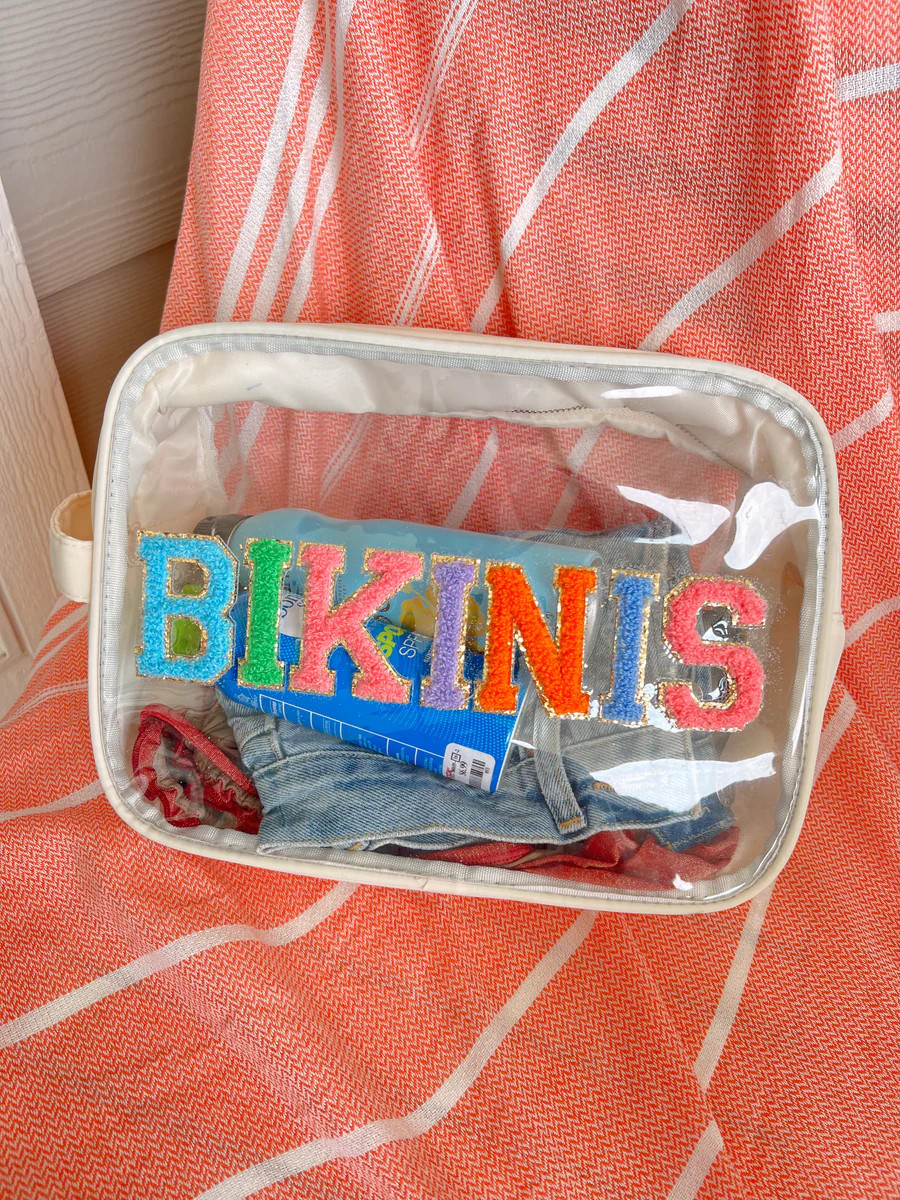 Bikinis Clear XL - Chenille Patches - PREORDER | KenzKustomz