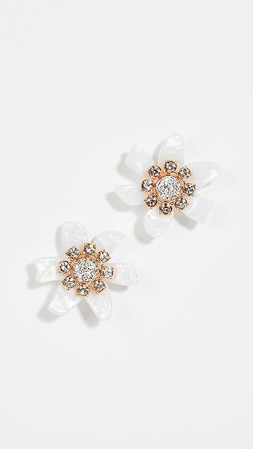 Flower Bulb Button Earrings | Shopbop