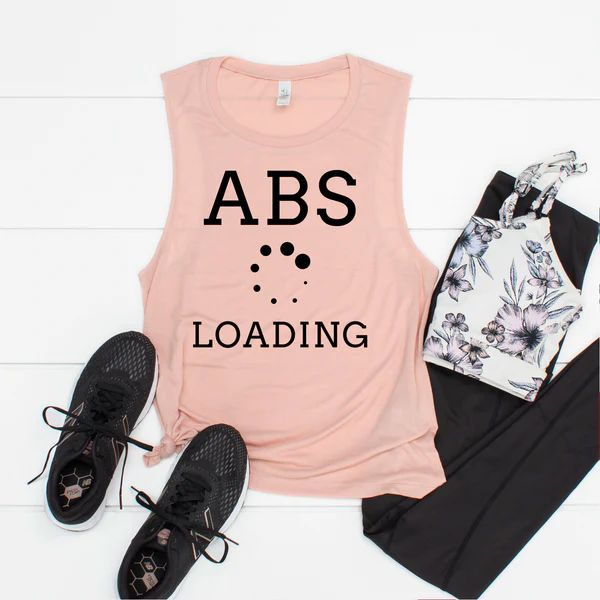 Abs Loading Workout Tank | Limeberry Designs