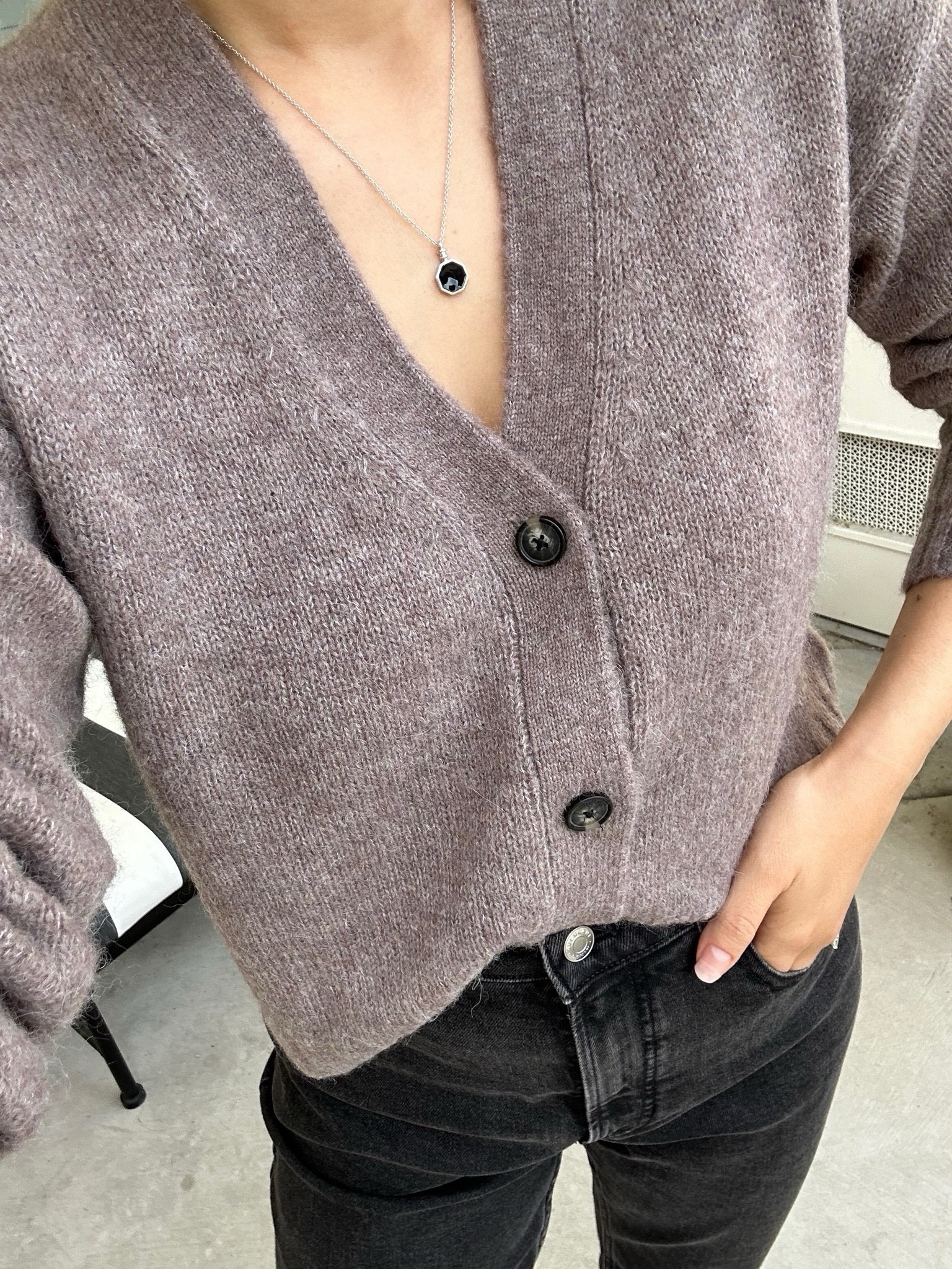 Classic comfy fall outfit / 

Everlane Cardigan - small (on sale) 
Original cheeky jeans 
SOPHIYA elena necklace - a great gift idea! 

#LTKGiftGuide #LTKSeasonal #LTKSaleAlert