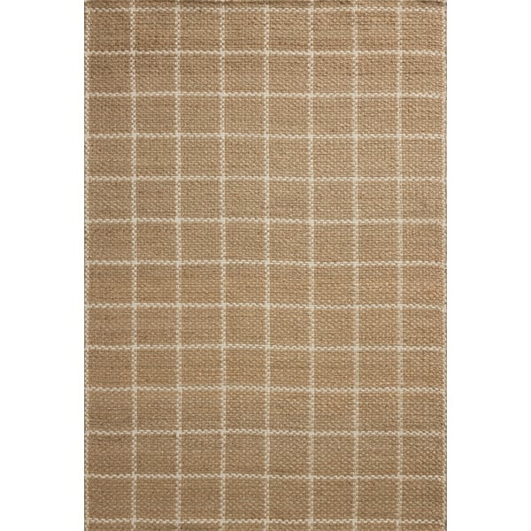 Fletcher FLE-01 Natural/Ivory Jute Area Rug | Rugs Direct