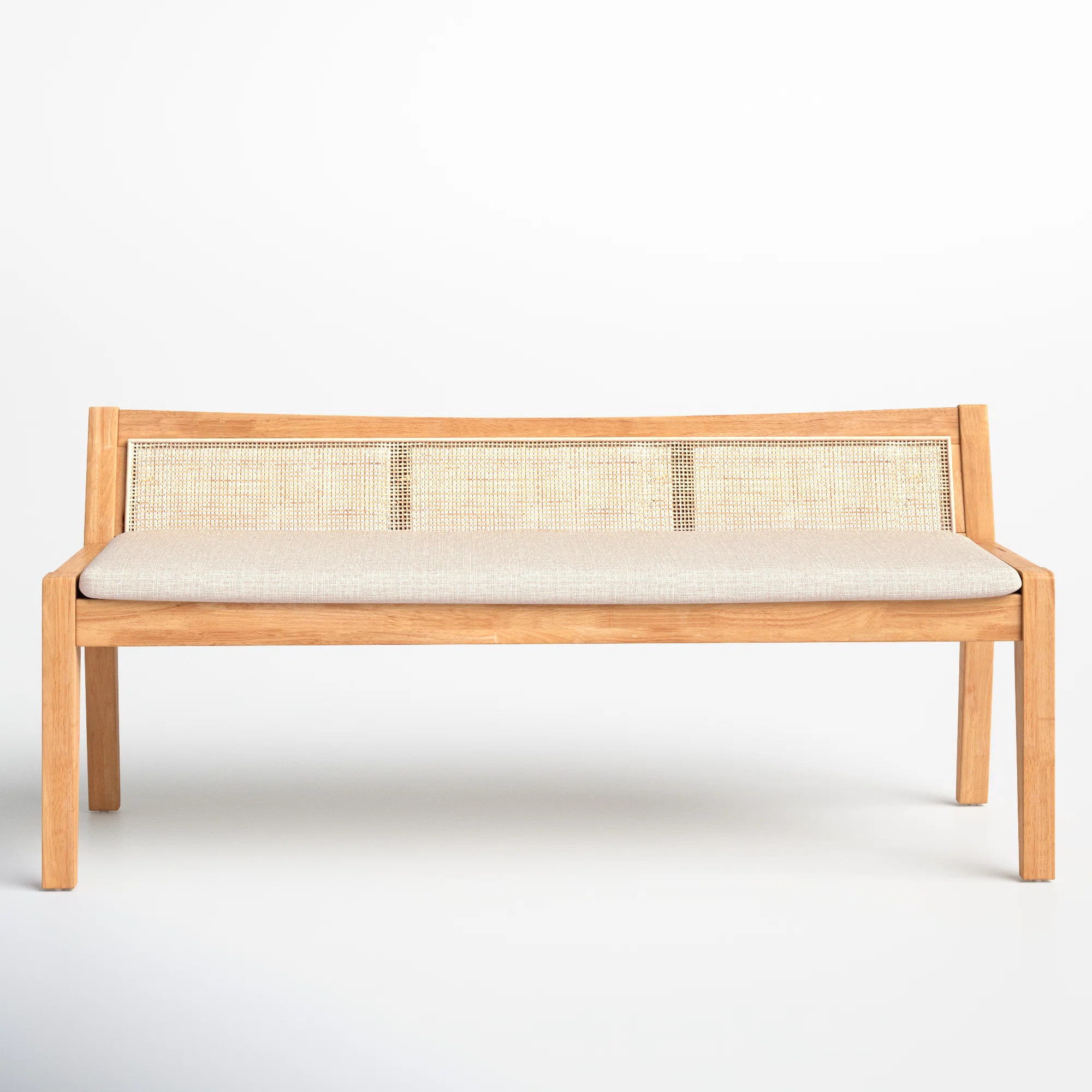 Donner Rattan Cane Entryway Bench | Wayfair North America