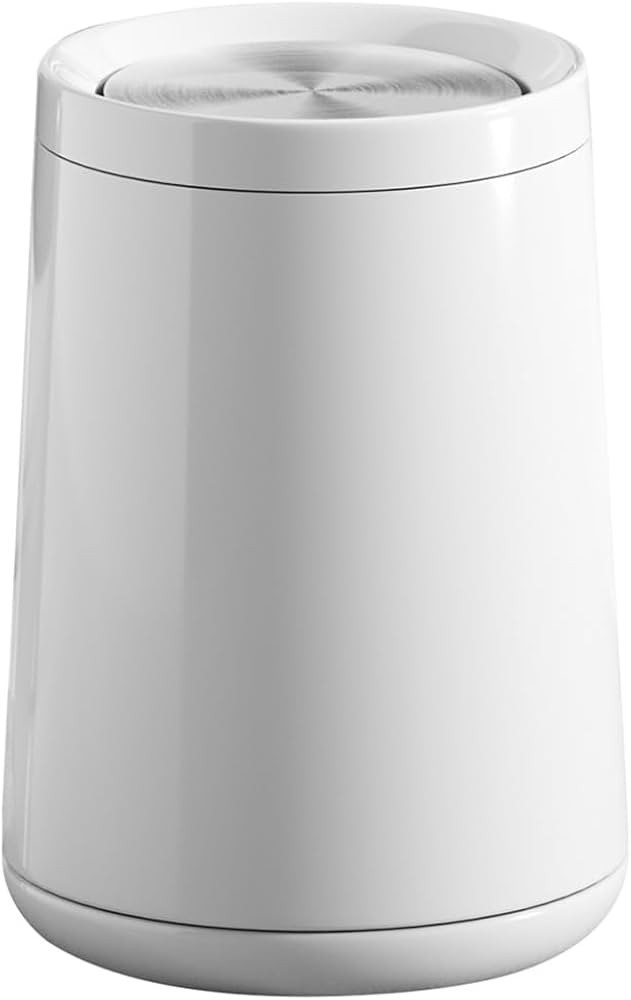 10 L/2.6Gallen,Swing Lid Trash Can,Metal Garbage Can with Flipping Lid,for Bathroom,Living Room,B... | Amazon (US)
