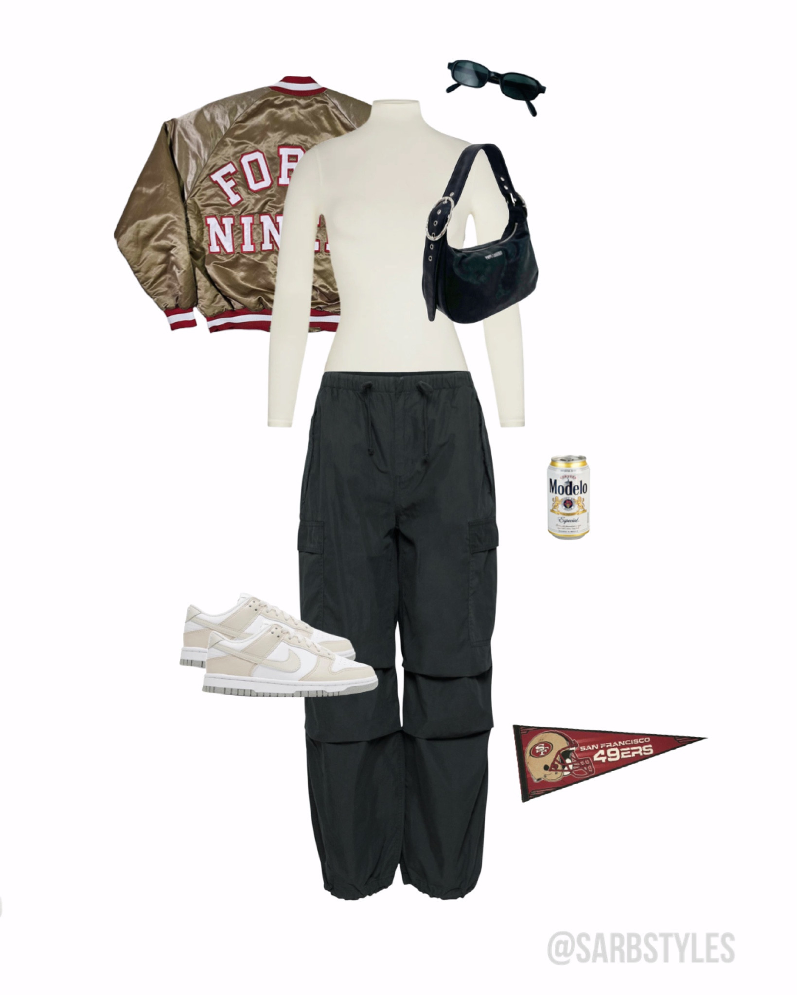 san francisco 49ers game day outfit!!🏈

#LTKstyletip #LTKSeasonal