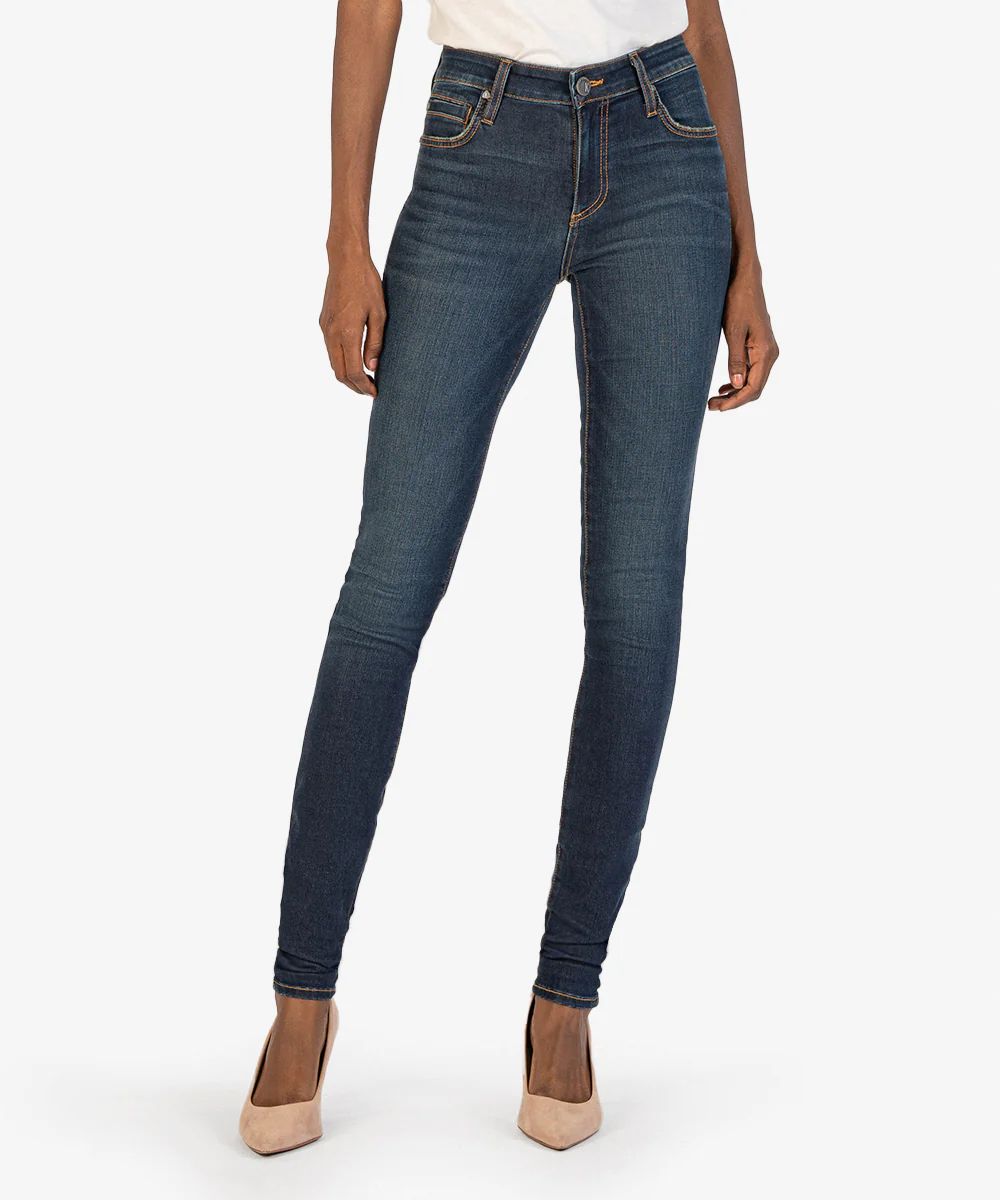 Mia Slim Fit Mid Rise Skinny, Long Inseam (Endless Wash) - Kut from the Kloth | Kut From Kloth