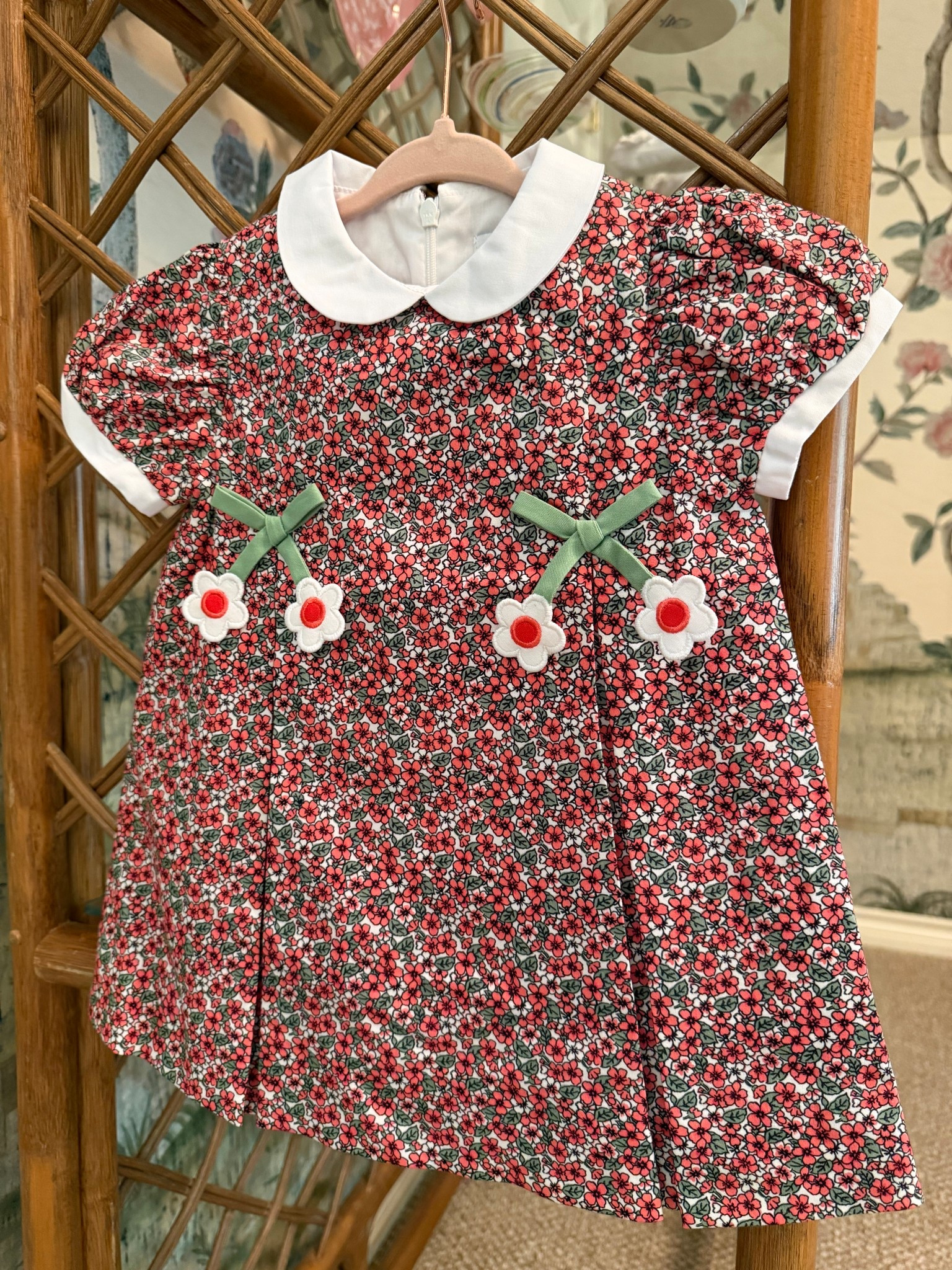 The cutest dress just arrived for my daughter and I can’t wait for her to wear it all fall & perfect for spring! The little bow details are precious and will even be cute around Christmas! 🎄 

#LTKFamily #LTKBaby #LTKHoliday