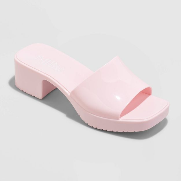 Women's Mad Love Marni Jelly Slide Heels | Target
