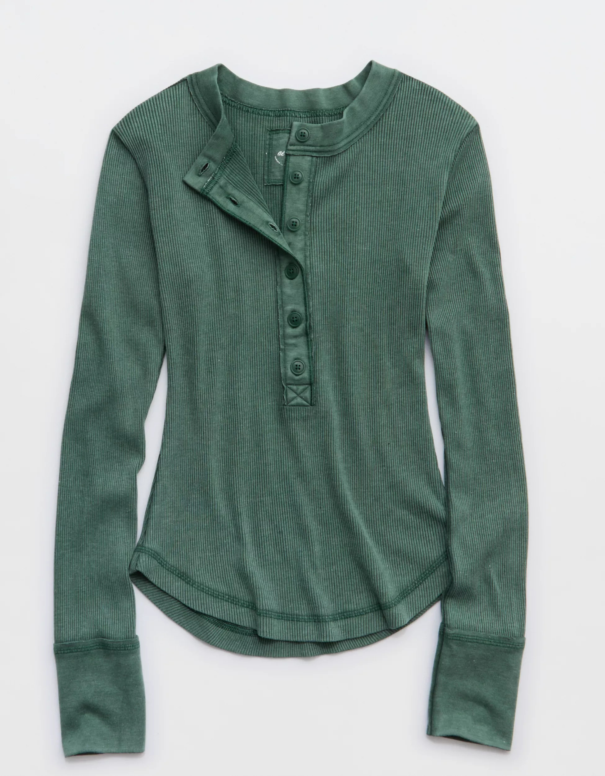 Aerie Essential Henley Layering T-Shirt | Aerie