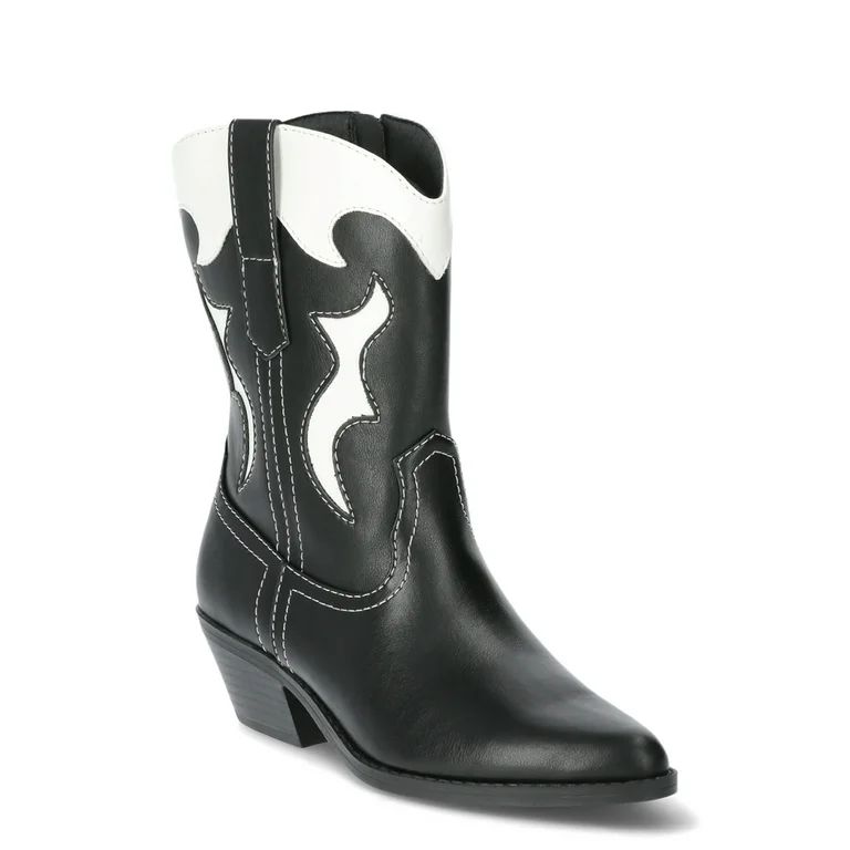 No Boundaries Women's Short Western Boot - Walmart.com | Walmart (US)