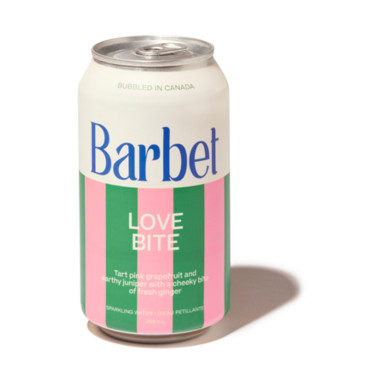 Barbet Love Bite Sparkling Water | Well.ca