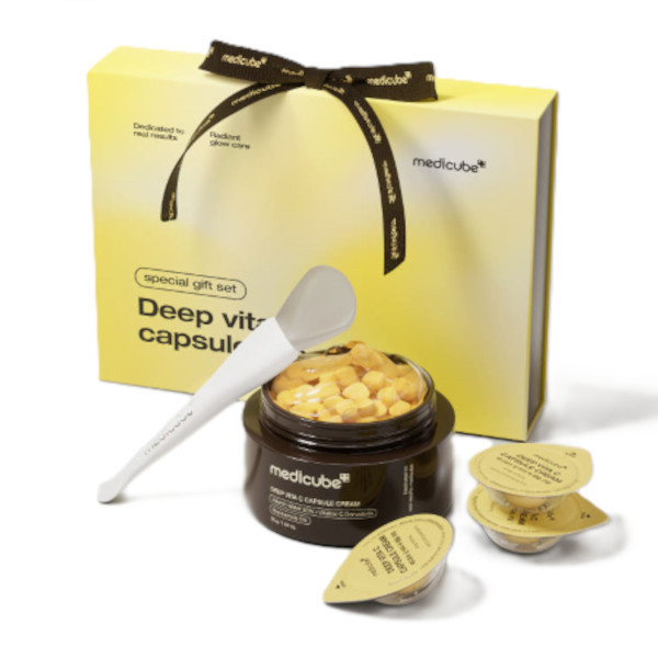 medicube - Deep Vita C Capsule Cream Special Gift Set - 55g + 4.5g*3ea | Stylevana