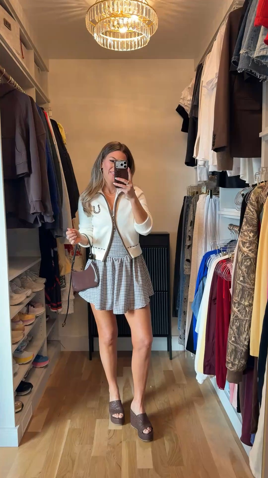 Abercrombie skort dress styled with a zip up and wedges for everyday wear- brunch, running errands & school pick up! 

i did a size small dress & pullover 

electric picks: emerson20
divi: emerson15

Skort
Active dress
Everyday casual
Date night
Brunch
Running errands

#LTKdayinmylife #LTKgrwm #LTKSeasonal