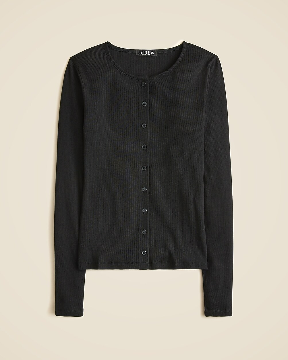 Fine rib cardigan | J. Crew US