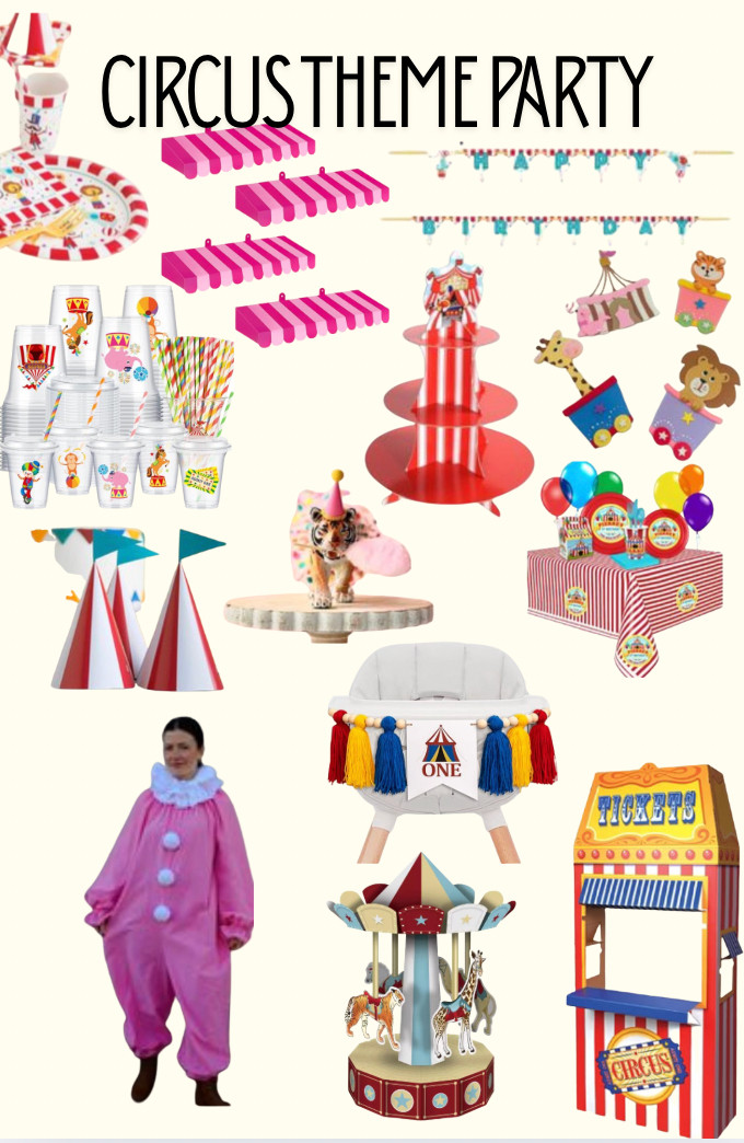 🎪🎈 Circus Theme Party Shopping List 🎈🎪
Step right up to the cutest circus theme party! This roundup has everything you need for a magical big top birthday — colorful décor, balloons, banners, tableware, cake inspo, themed outfits, and fun party favors. Perfect for toddler birthday parties, first birthdays, carnival parties, and picture-perfect memories everyone will love! 🎠✨
#circusparty #circusbirthday #carnivalparty #bigtopbirthday #birthdayideas #partydecor #firstbirthday #toddlerparty #birthdaytheme #ltkparty #ltkbaby #partyshoppinglist #ltkfinds #birthdaydecorations 

 