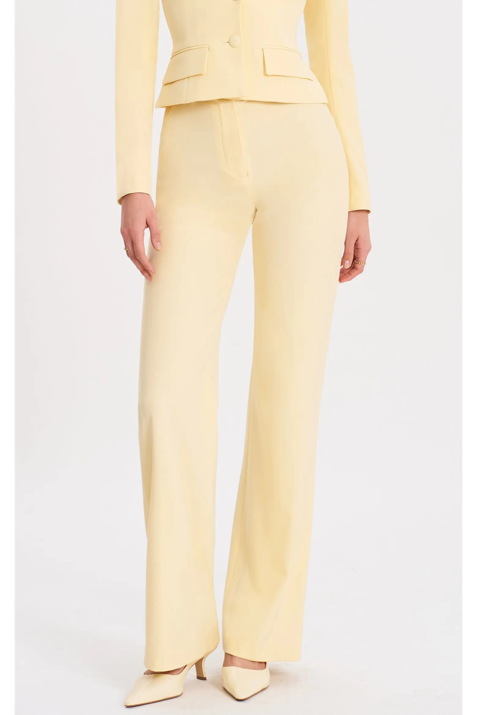 Miss Circle Quinnie Slim Straigh Leg Suit Pants (Women) | Nordstrom | Nordstrom