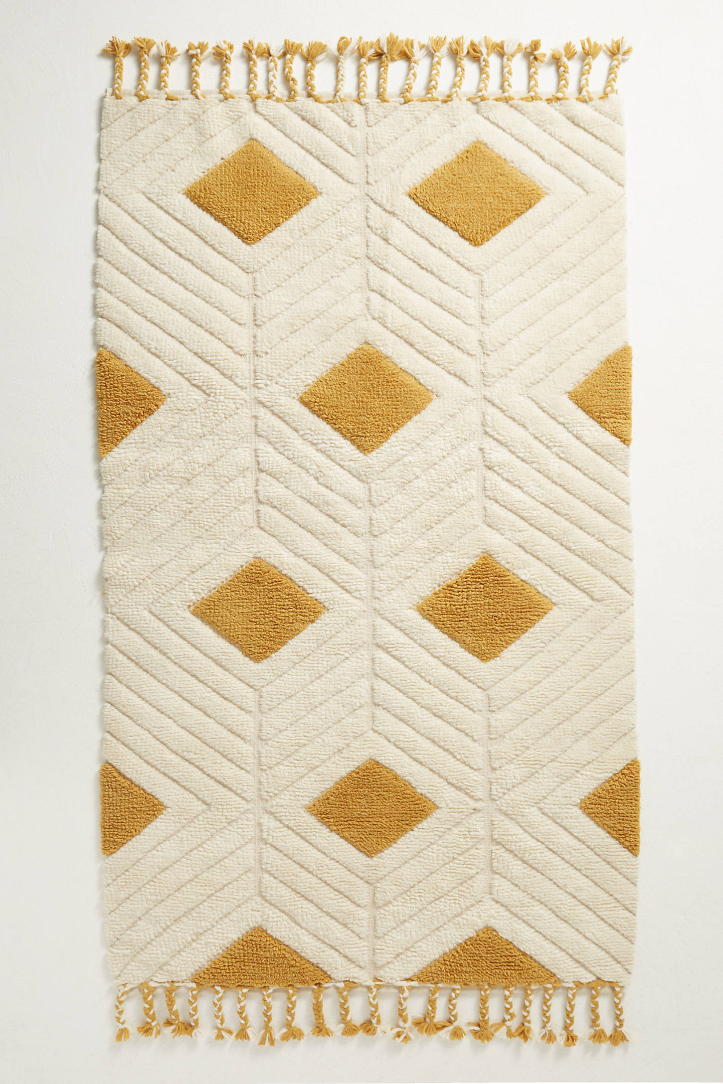 Diamond Ripple Rug | Anthropologie (US)