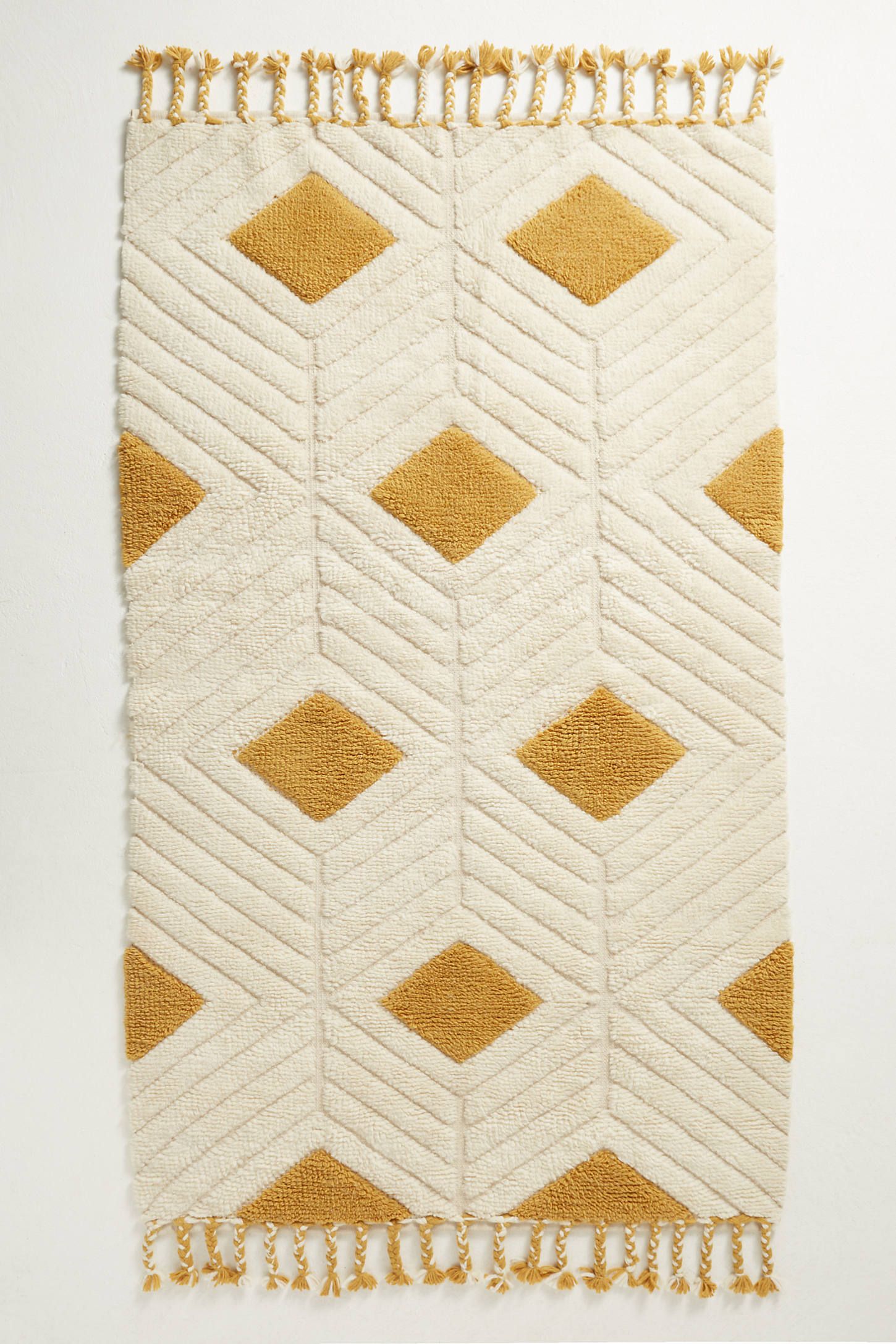 Diamond Ripple Rug | Anthropologie (US)