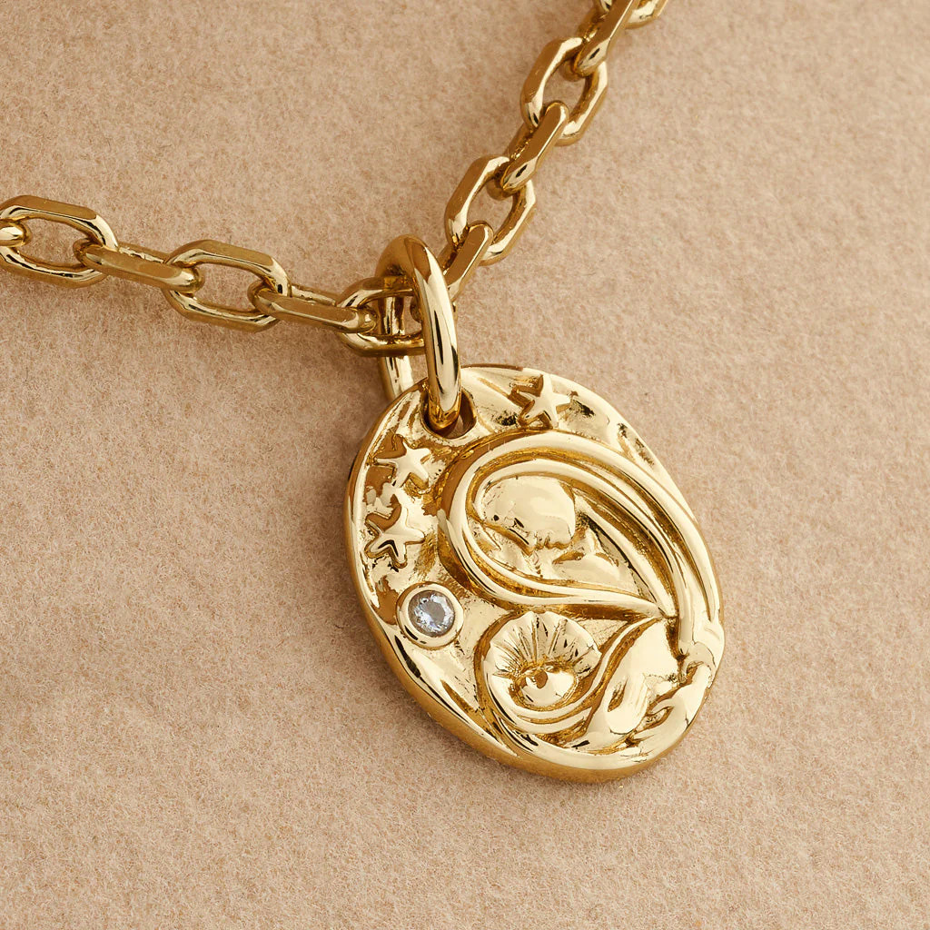 The Mother Mary & Child Coin | Jaclyn Roxanne