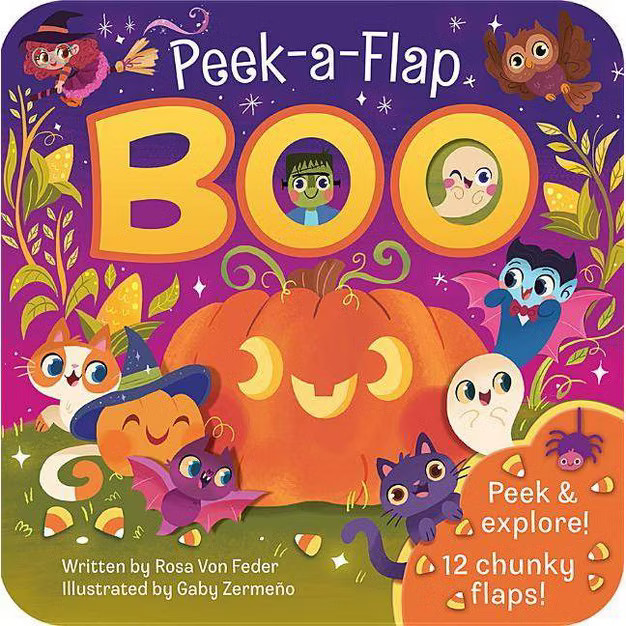 Peek-a-flap Boo (Board Book) (Rosa Vonfeder) | Target