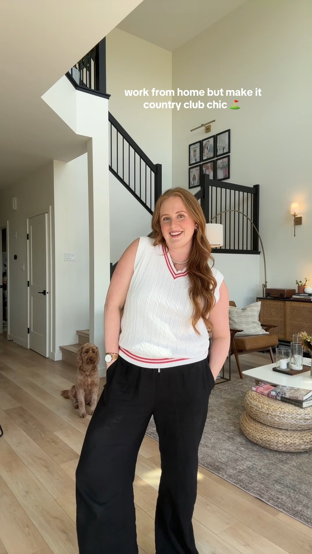 Preppy summer outfit alert ⛳️ This Aritzia sweater vest is perfect for a golf or tennis-inspired look (I’m wearing a size M), and it’s currently on major sale 👀 Paired it with my go-to Aritzia linen pants (so breezy for warm weather) and a simple gold & faux pearl necklace from Peppermayo for that effortless, polished vibe. Whether you’re heading to brunch, the farmer’s market, or just romanticizing your day, this is such a versatile, put-together look.

Aritzia sweater vest on sale, preppy summer outfit, golf outfit ideas, tenniscore style, Aritzia linen pants, lightweight linen pants, minimalist summer outfit, capsule wardrobe outfit, Peppermayo necklace, cute outfit for brunch, neutral outfit inspo, effortless summer style, classic preppy look, sporty chic outfit 



#LTKsummer #LTKsale #LTKcanada
