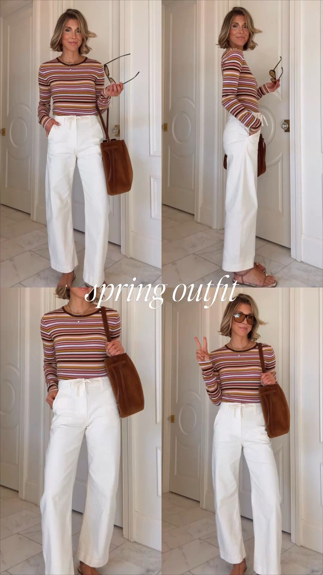 Spring outfit idea 

Pants fit tts 