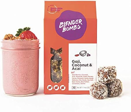 Blender Bombs Smoothie Booster: Goji, Coconut, & Acai | Amazon (US)
