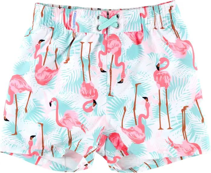 RuggedButts Kids' Flamingo Swim Trunks | Nordstrom | Nordstrom