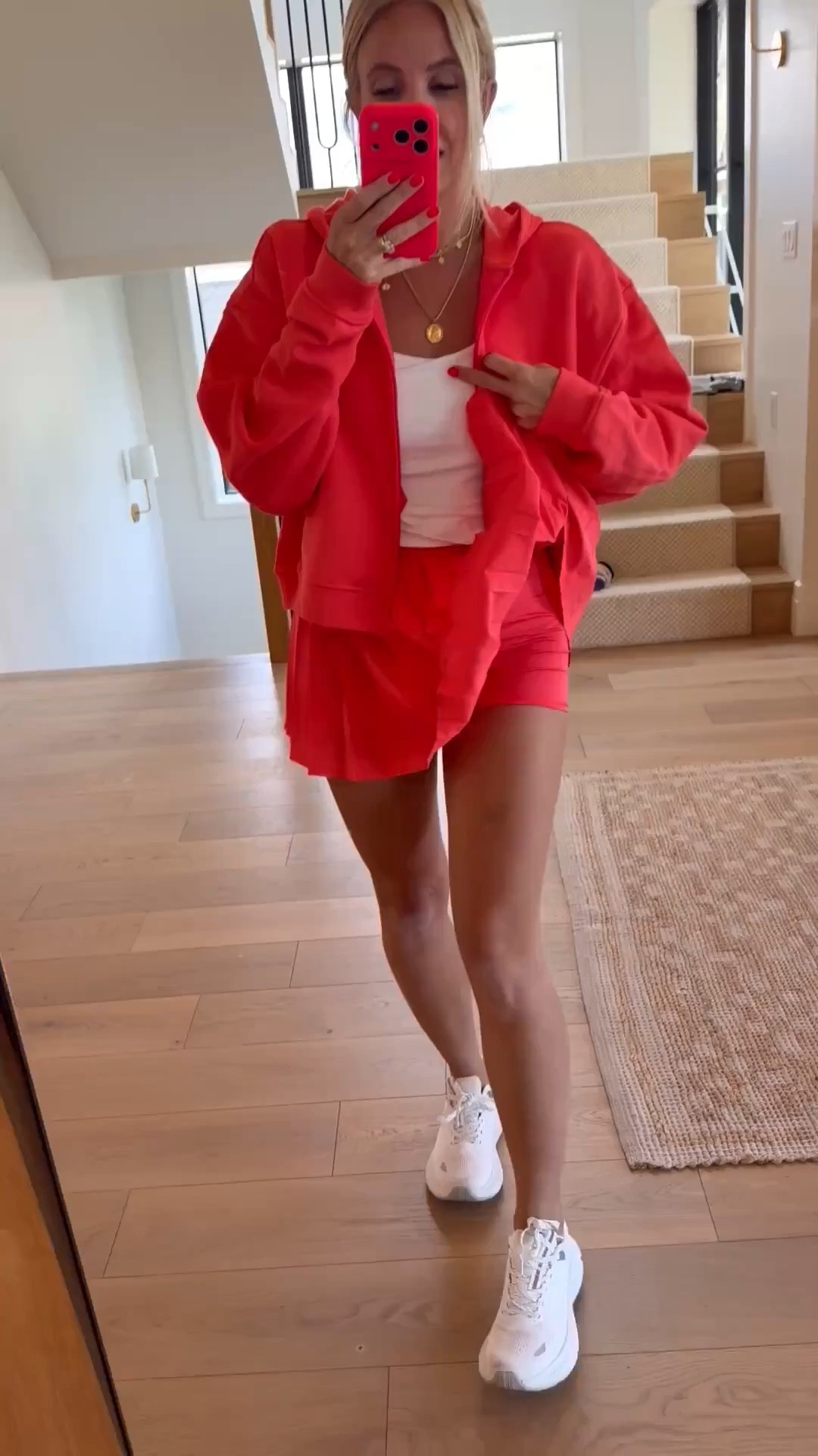 Sharing again while this skirt is in stock! They just restocked the zip up too! 