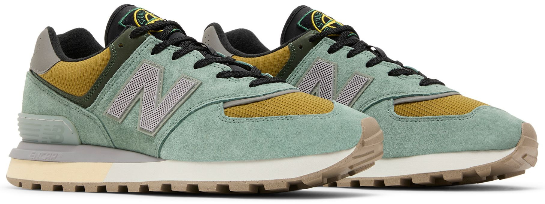 Stone Island x New Balance 574 Legacy 'Light Green' | GOAT
