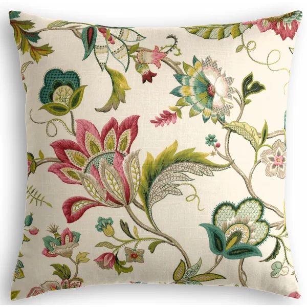 Botanical Square Pillow Cover & Insert | Wayfair North America