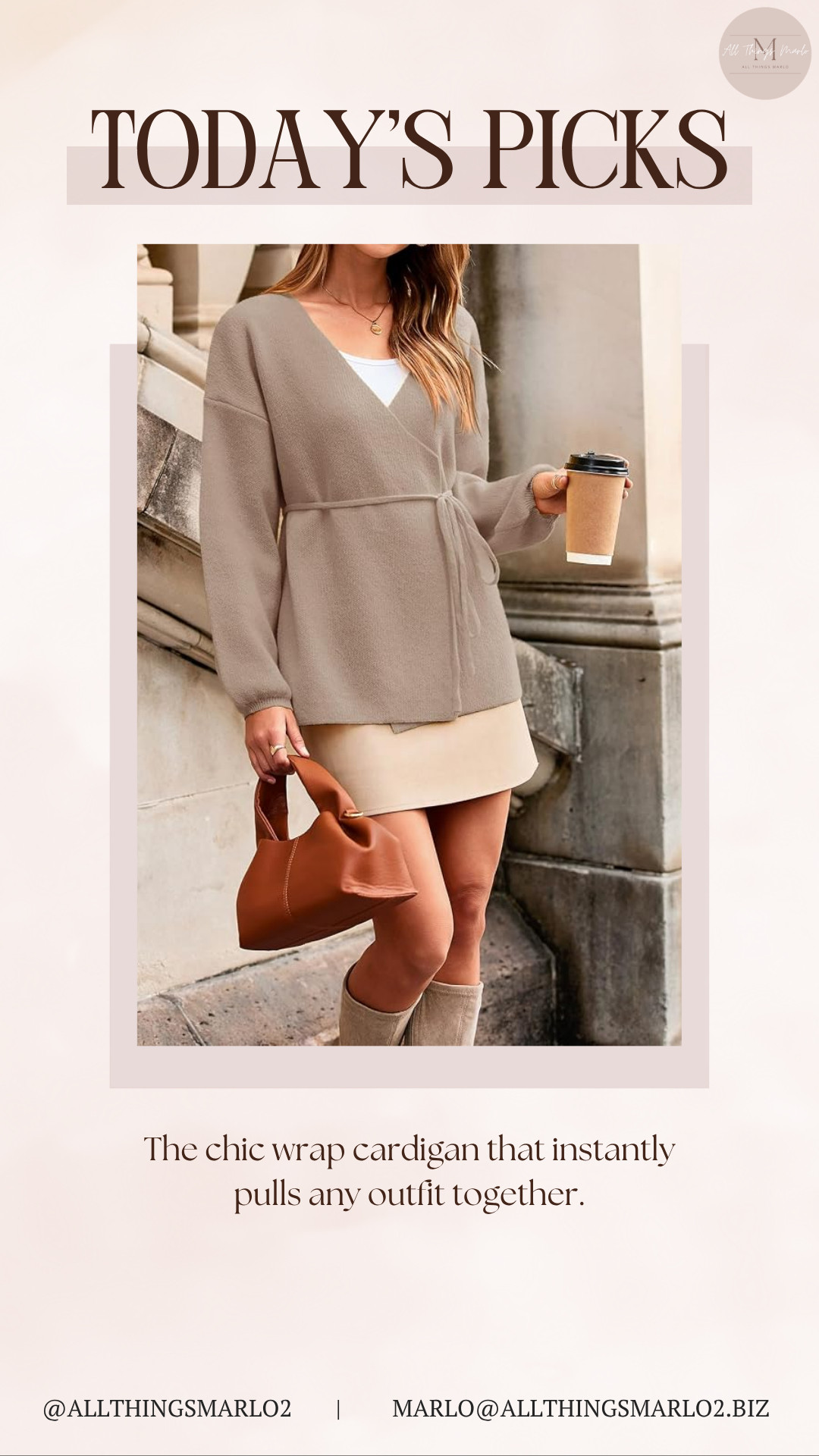 The chic wrap cardigan that instantly pulls any outfit together. 

 #LTKSeasonal #LTKWorkwear #LTKTravel
